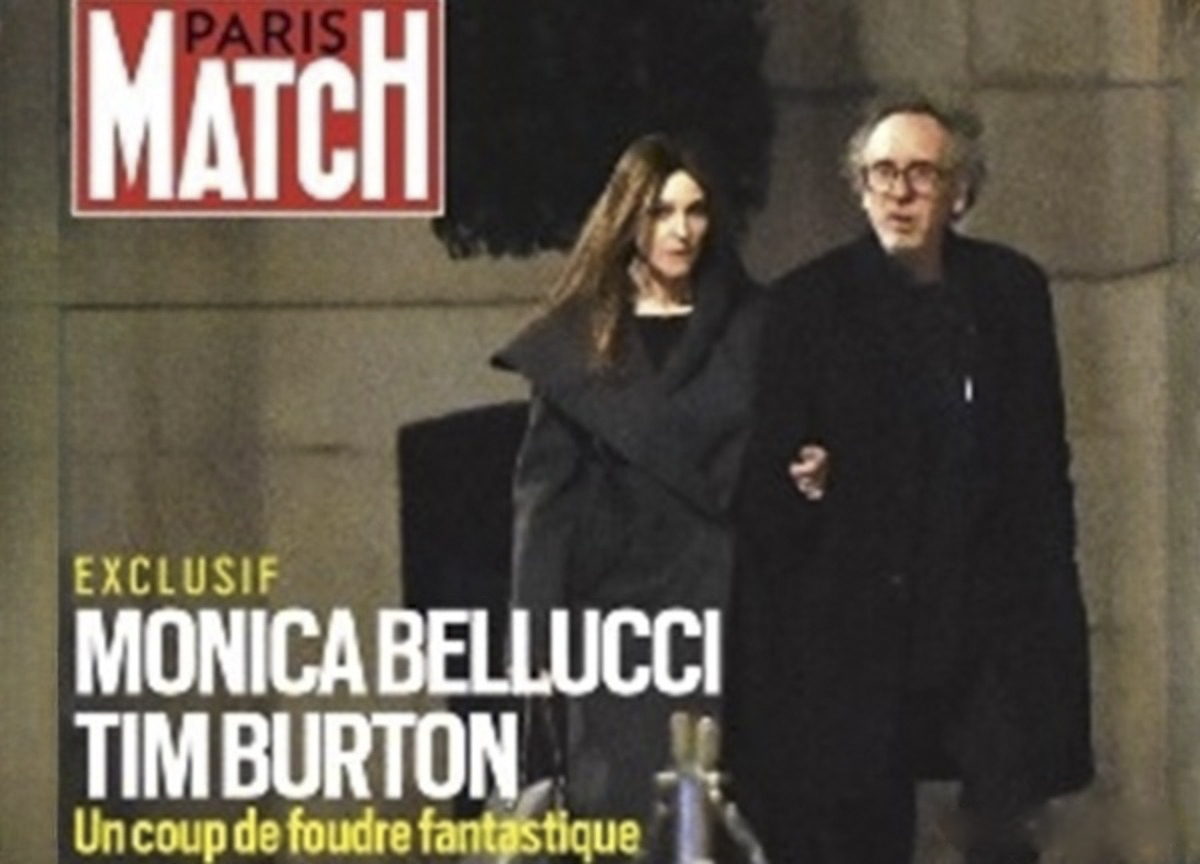 Monica Bellucci e Tim la nuova coppia. “È un colpo di fulmine” per i francesi