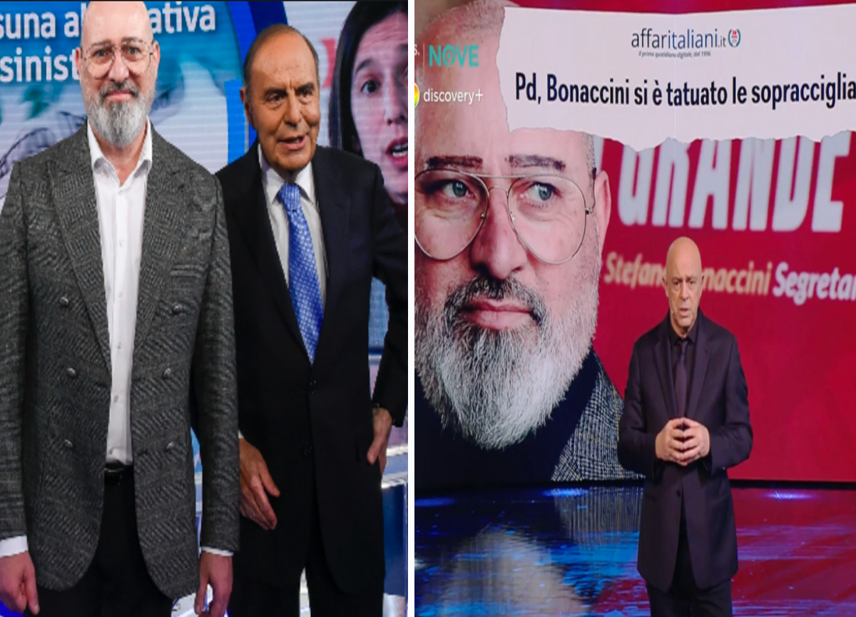 Galleria foto 'Bonaccini taglio RAI su sopracciglia finisce in parlamento. Tormentone Crozza' - foto 1
