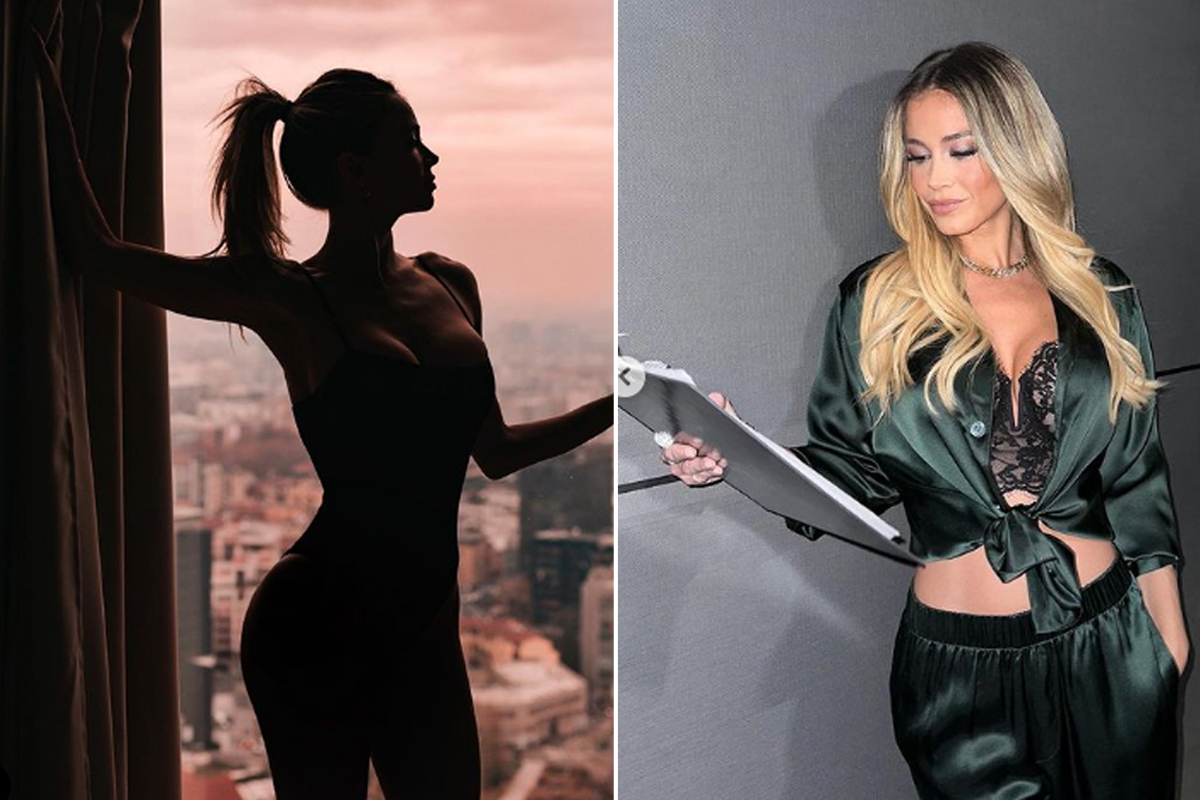 Diletta Leotta “missione Londra” da Karius. Tacco alto e vestitino… Foto