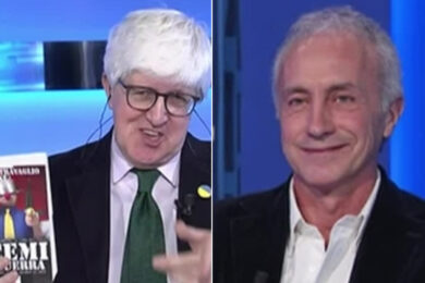 Botta e risposta Severgnini-Travaglio: “Ho comprato il tuo libro in edicola oggi”, “Ma come hai fatto? Esce domani”