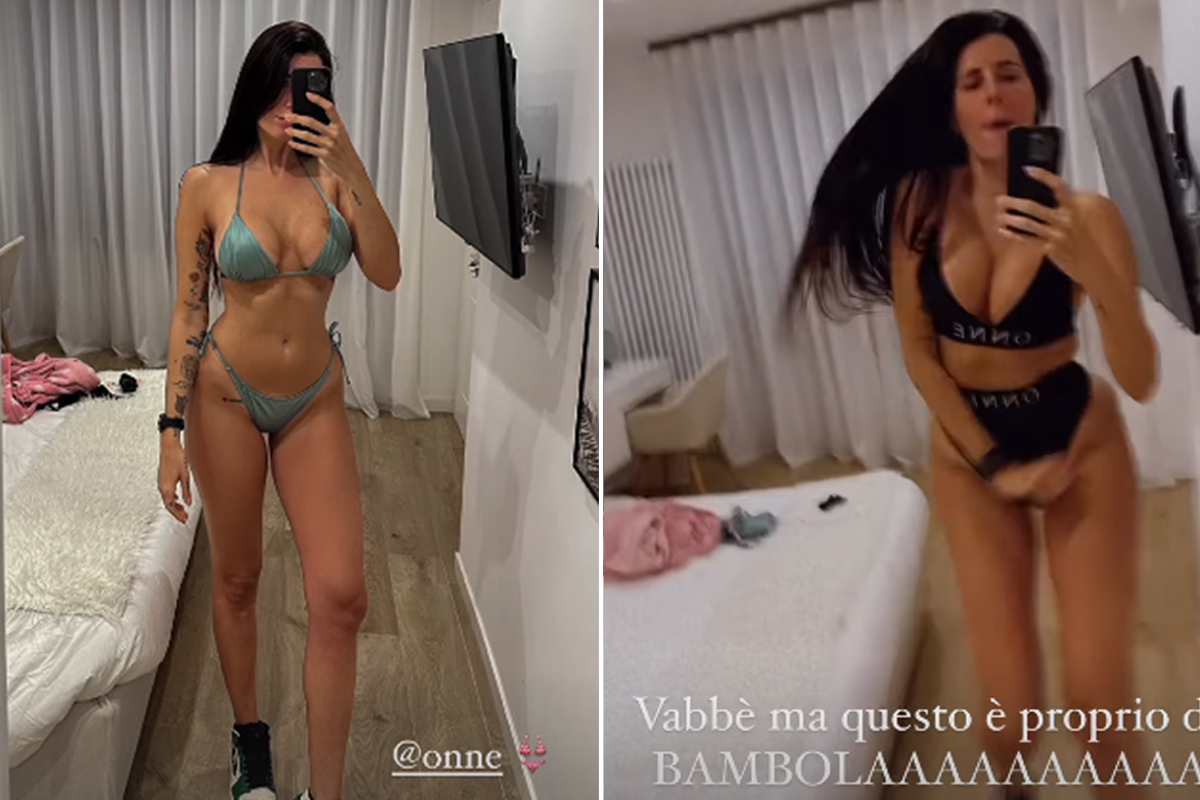 Valentina Vignali show: perizoma, bikini, balli e… Esplosiva, che foto!