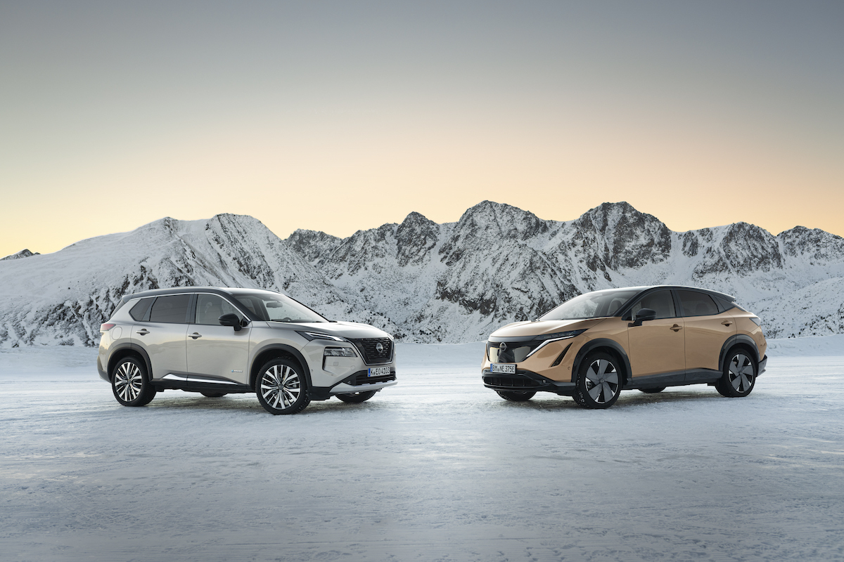 Arriva su Nissan X-Trail e Ariya la trazione ntegrale e-4ORCE