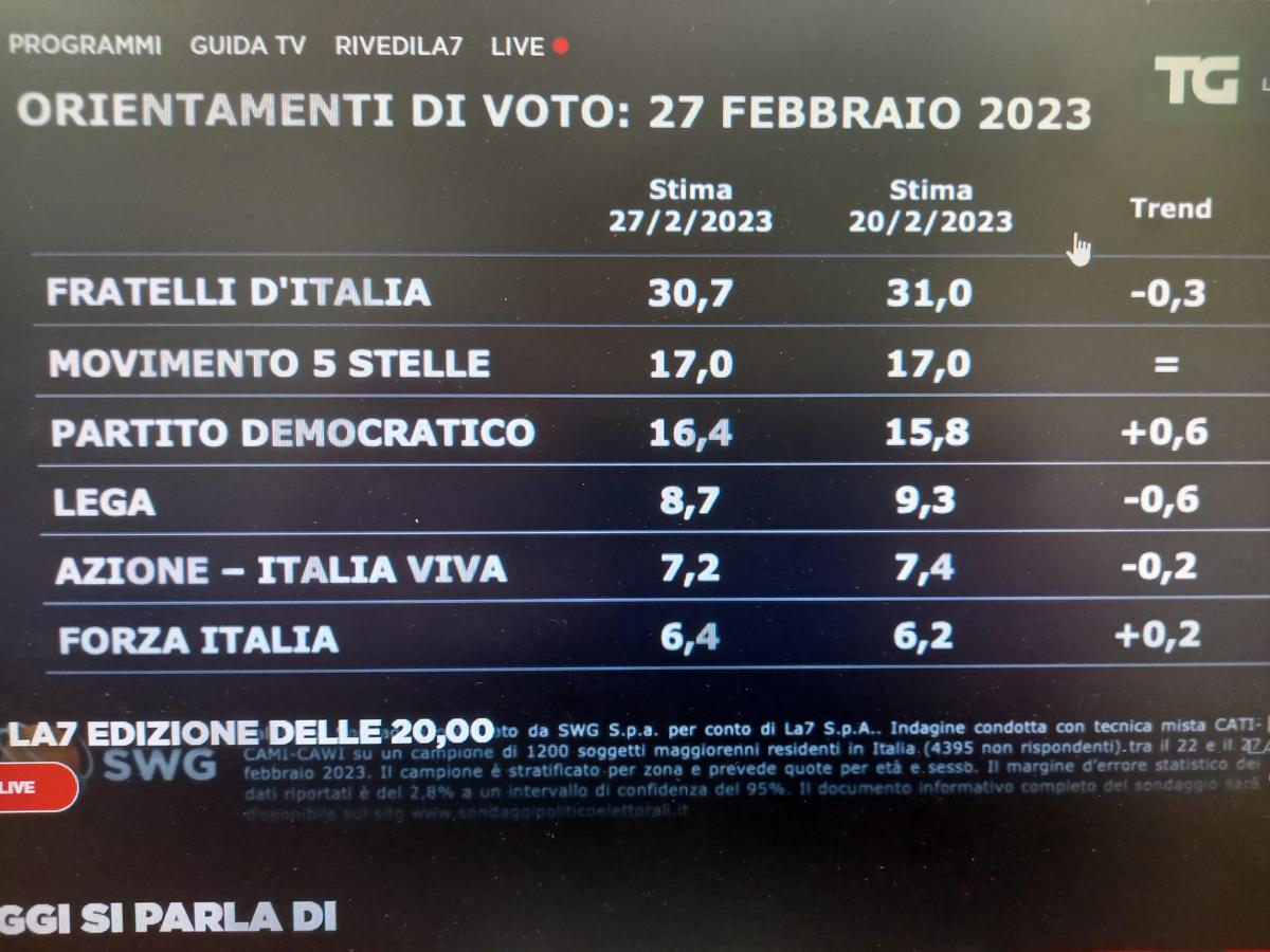 sondaggi sondaggi