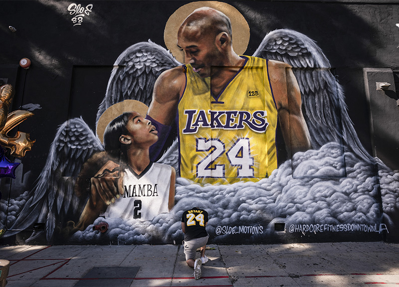 Kobe Bryant, alla moglie e alla figlia risarcimento da 30mln per le foto choc