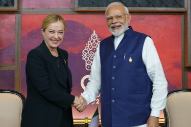 Meloni vola in India per incontrare Modi. Sul tavolo guerra e affari economici