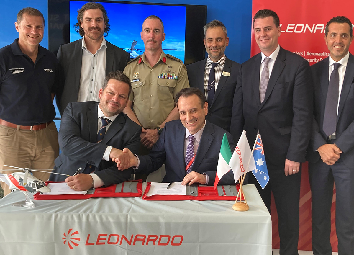 Leonardo: Toll Helicopters ordina due ulteriori AW139 in Australia Leonardo: Toll Helicopters ordina due ulteriori AW139 in Australia
