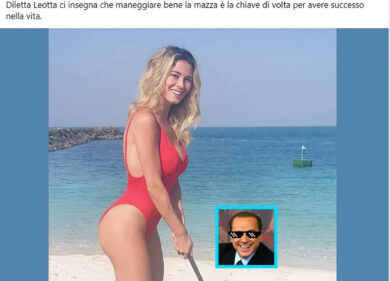 Diletta Leotta gioca a Golf e i social si scatenano