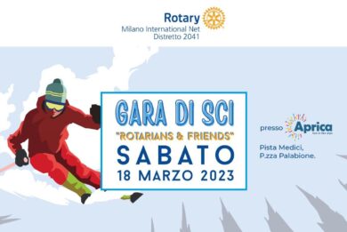 Uno slalom “gigante” come il cuore del Rotary Milano International Net