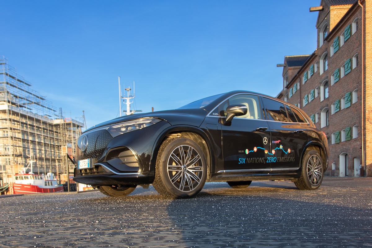 Mercedes e Ionity: da Milano a Oslo 4000 Km in elettrico