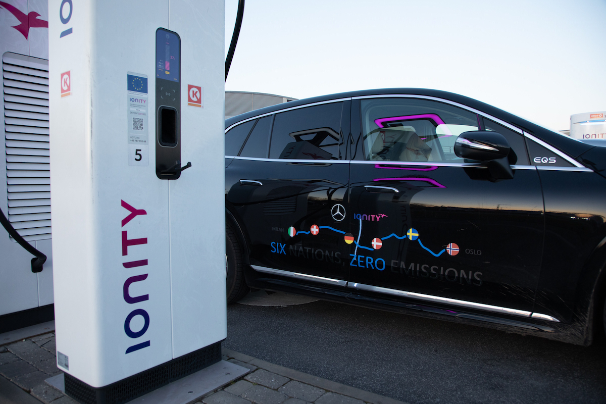 Mercedes e Ionity: da Milano a Oslo 4000 Km in elettrico