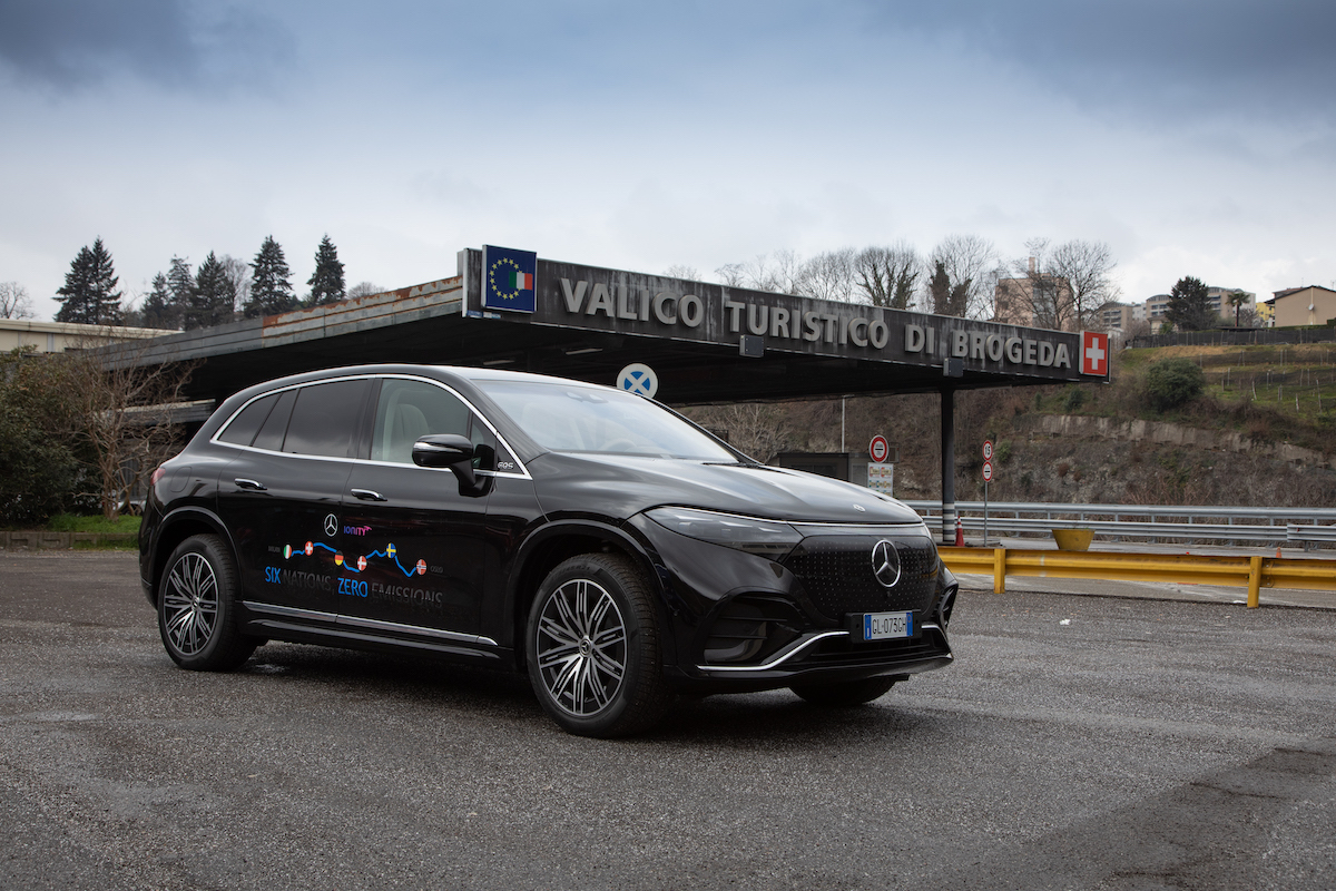 Mercedes e Ionity: da Milano a Oslo 4000 Km in elettrico