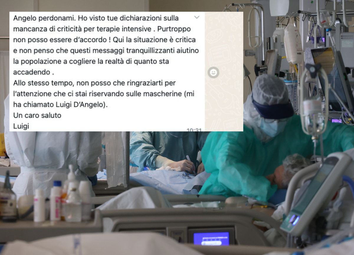 Il messaggio del dg Cajazzo al capo della protezione civile: “Non minimizzare” Il messaggio del dg Cajazzo al capo della protezione civile: “Non minimizzare”