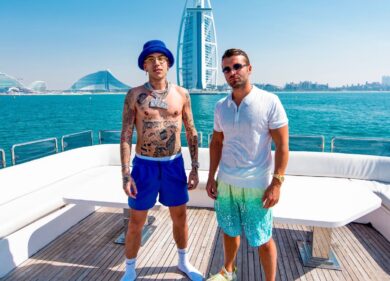 Matteo Cuppari con Sfera Ebbasta a Dubai: l’ultimo successo dell’imprenditore