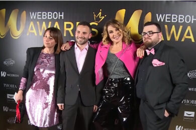 Webboh Awards 2023: Ferragni, Lady Giorgia, Space Family e.. tutti i vincitori