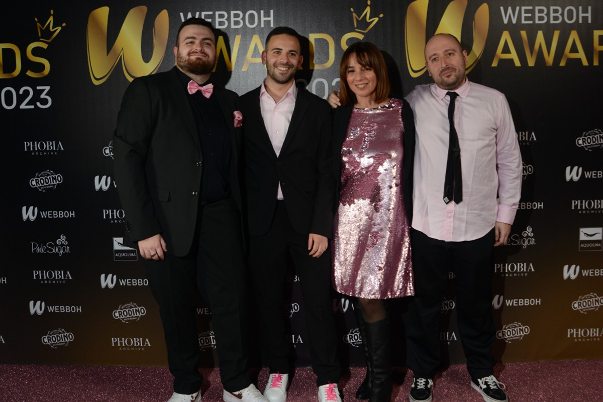 Galleria foto 'Webboh Awards 2023: Ferragni, Lady Giorgia, Space Family e.. tutti i vincitori' - foto 1