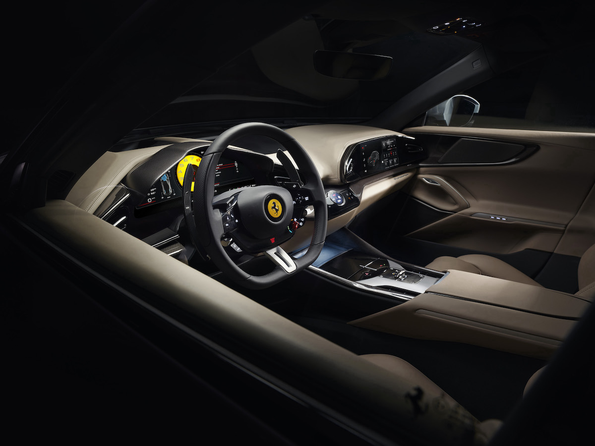 Purosangue, la prima Ferrari a 4 porte e 4 sedili Purosangue, la prima Ferrari a 4 porte e 4 sedili