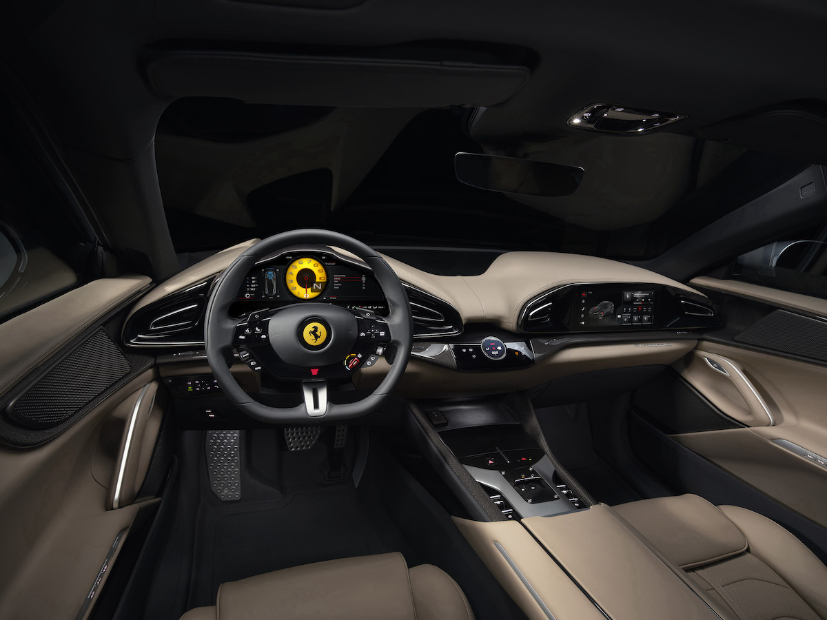 Purosangue, la prima Ferrari a 4 porte e 4 sedili Purosangue, la prima Ferrari a 4 porte e 4 sedili