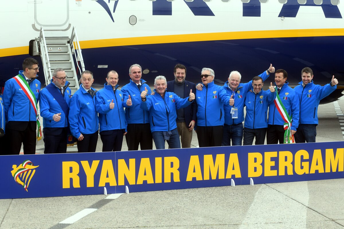 Ryanair: inaugurati due nuovi hangar all’Aeroporto di Milano-Bergamo
