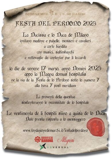 Milano, Fondazione De Marchi celebra la “Serata Sforzesca”