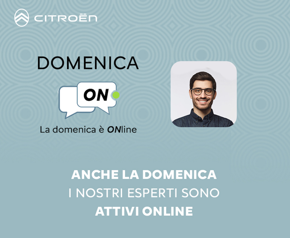 Citroën presenta “Domenica On” Citroën presenta “Domenica On”