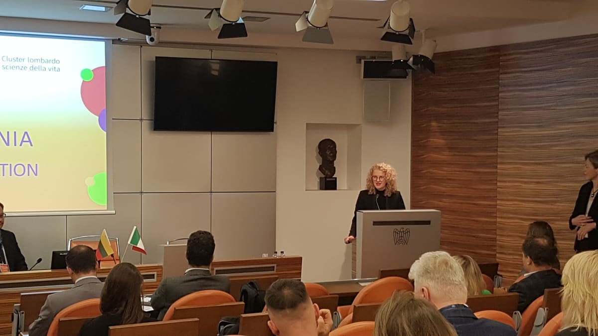 LithuaniaBIO firma MoU con Cluster Lombardo Scienze della Vita LithuaniaBIO firma MoU con Cluster Lombardo Scienze della Vita