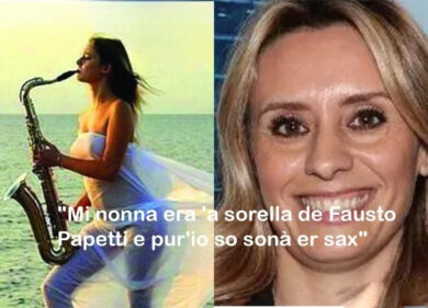 Francesca Caruso: “Mi nonna era ‘a sorella de Fausto Papetti e pur’io…”