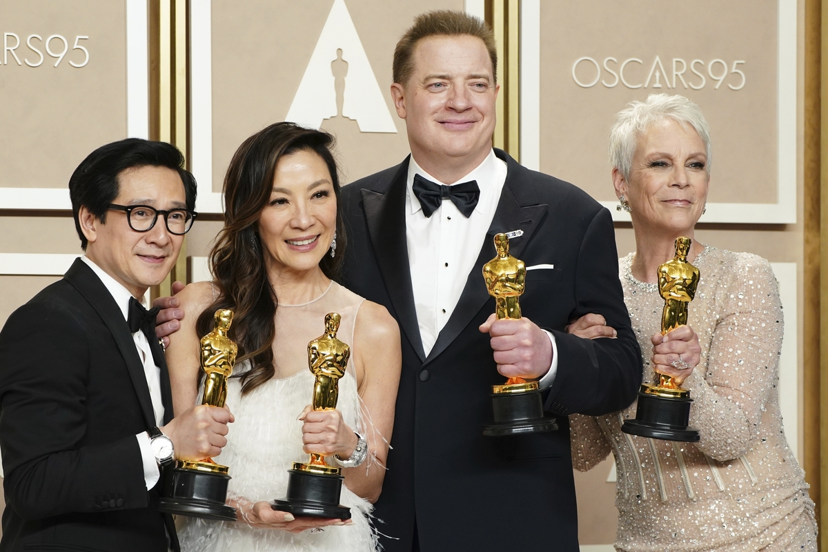 Oscar, “Everything Everywhere” trionfa: Italia fuori. Red carpet flop. I premi