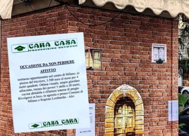 Casa da 4 mq in affitto a 3.500 euro al mese a Milano: la provocazione