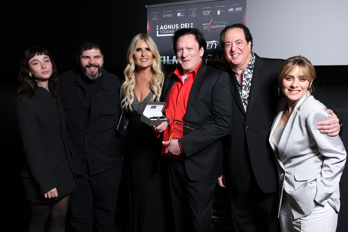 Il cinema italiano trionfa a Hollywood. Walk of fame per Giannini Il cinema italiano trionfa a Hollywood. Walk of fame per Giannini