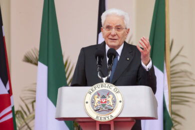 Mattarella in Kenya: “Serve la pace per la stabilità delle relazioni mondiali”