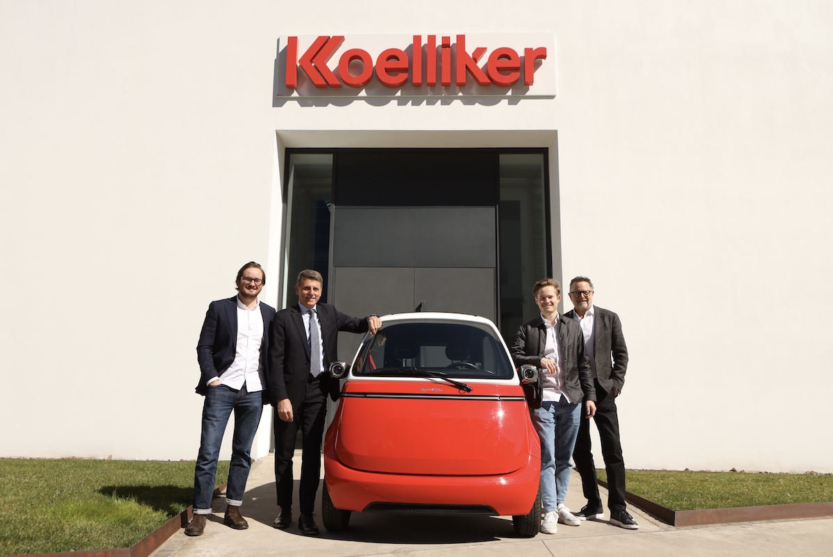 Il Gruppo Koelliker distribuirà Microlino sul territorio italiano Il Gruppo Koelliker distribuirà Microlino sul territorio italiano
