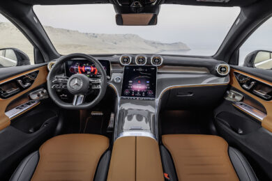 Nuova Mercedes GLC Coupé, prestazioni sportive e carattere off road
