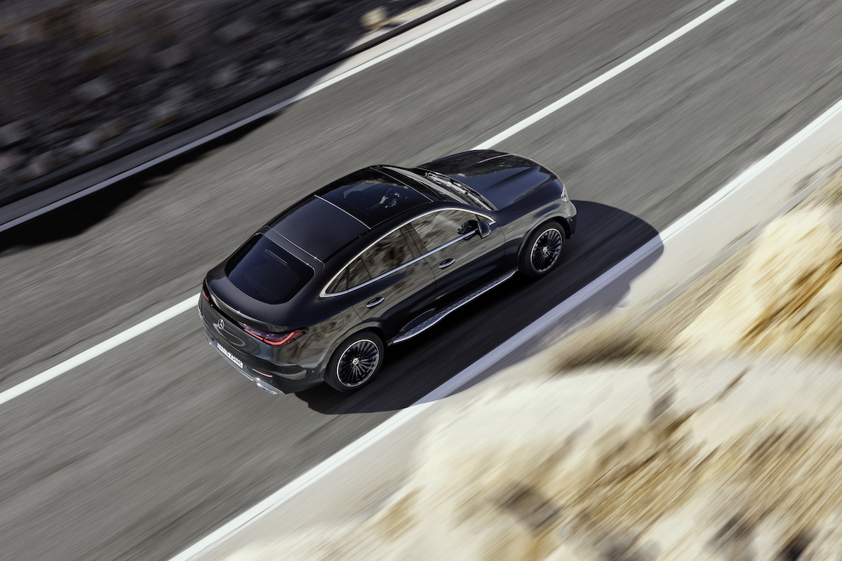 Nuova Mercedes GLC Coupé, prestazioni sportive e carattere off road
