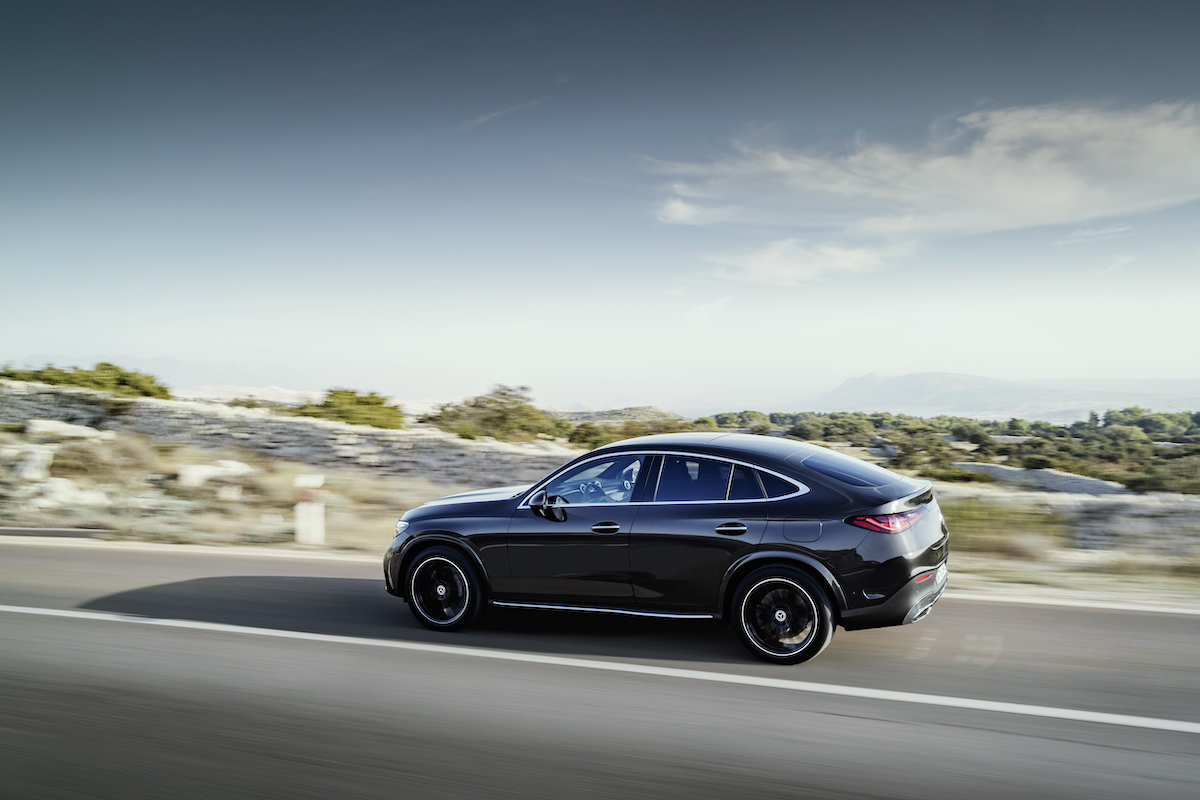 Nuova Mercedes GLC Coupé, prestazioni sportive e carattere off road
