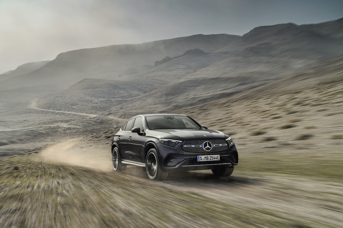 Nuova Mercedes GLC Coupé, prestazioni sportive e carattere off road