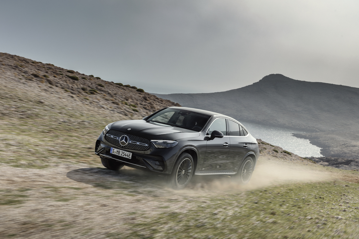 Nuova Mercedes GLC Coupé, prestazioni sportive e carattere off road