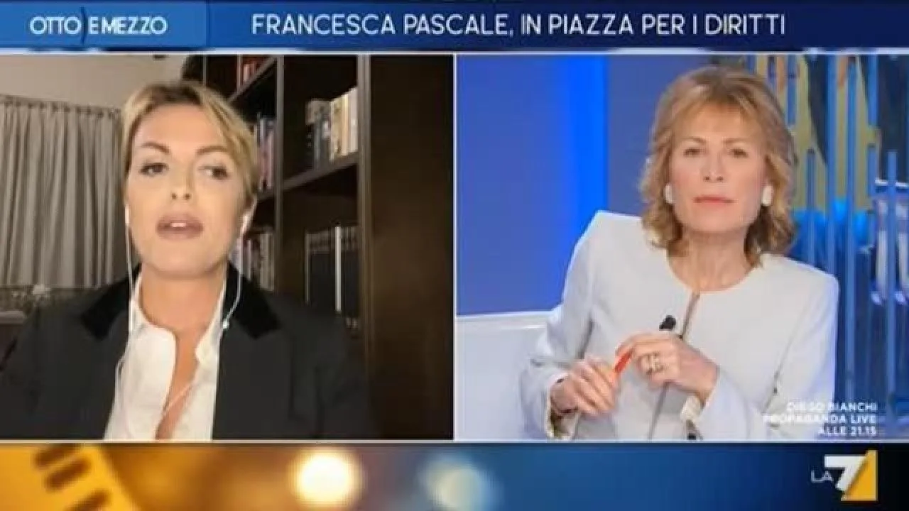 Pascale, esordio politico chic da Gruber: “Mai stata del Pd ma voterò Schlein”