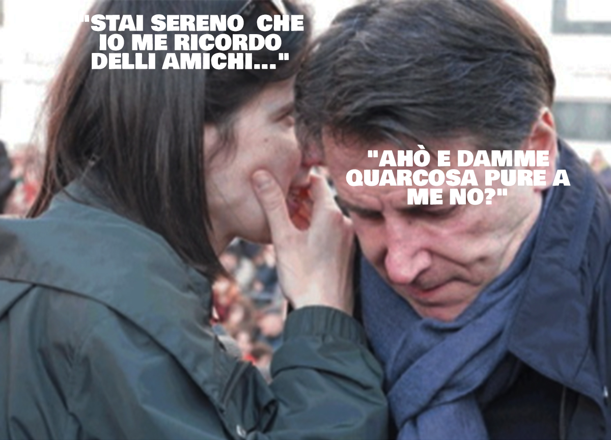 Conte a Schlein: “Ahò e damme quarcosa pure a me no?”- Ironia social Conte a Schlein: “Ahò e damme quarcosa pure a me no?”- Ironia social