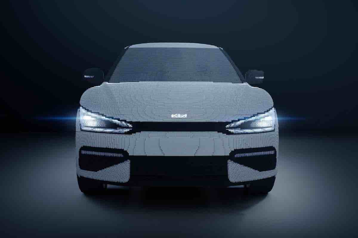 Kia presenta EV6 Brick To The Future Kia presenta EV6 Brick To The Future