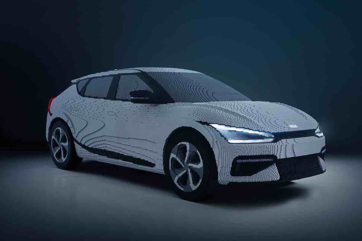 Kia presenta EV6 Brick To The Future Kia presenta EV6 Brick To The Future