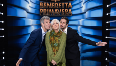 Flavio Insinna, Giorgia e… Gli ospiti Loretta Goggi a Benedetta Primavera