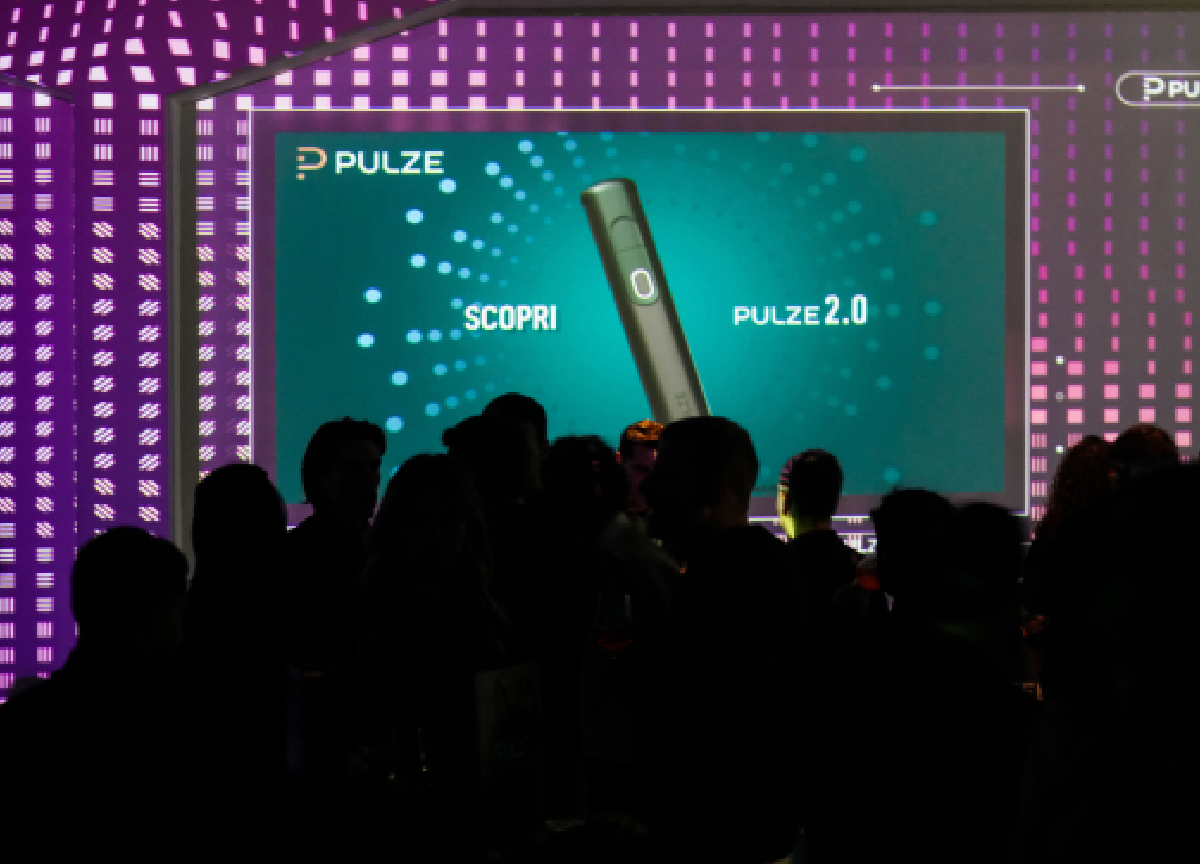 Imperial Brands Italia: arte generativa per il lancio di Pulze 2.0 Imperial Brands Italia: arte generativa per il lancio di Pulze 2.0