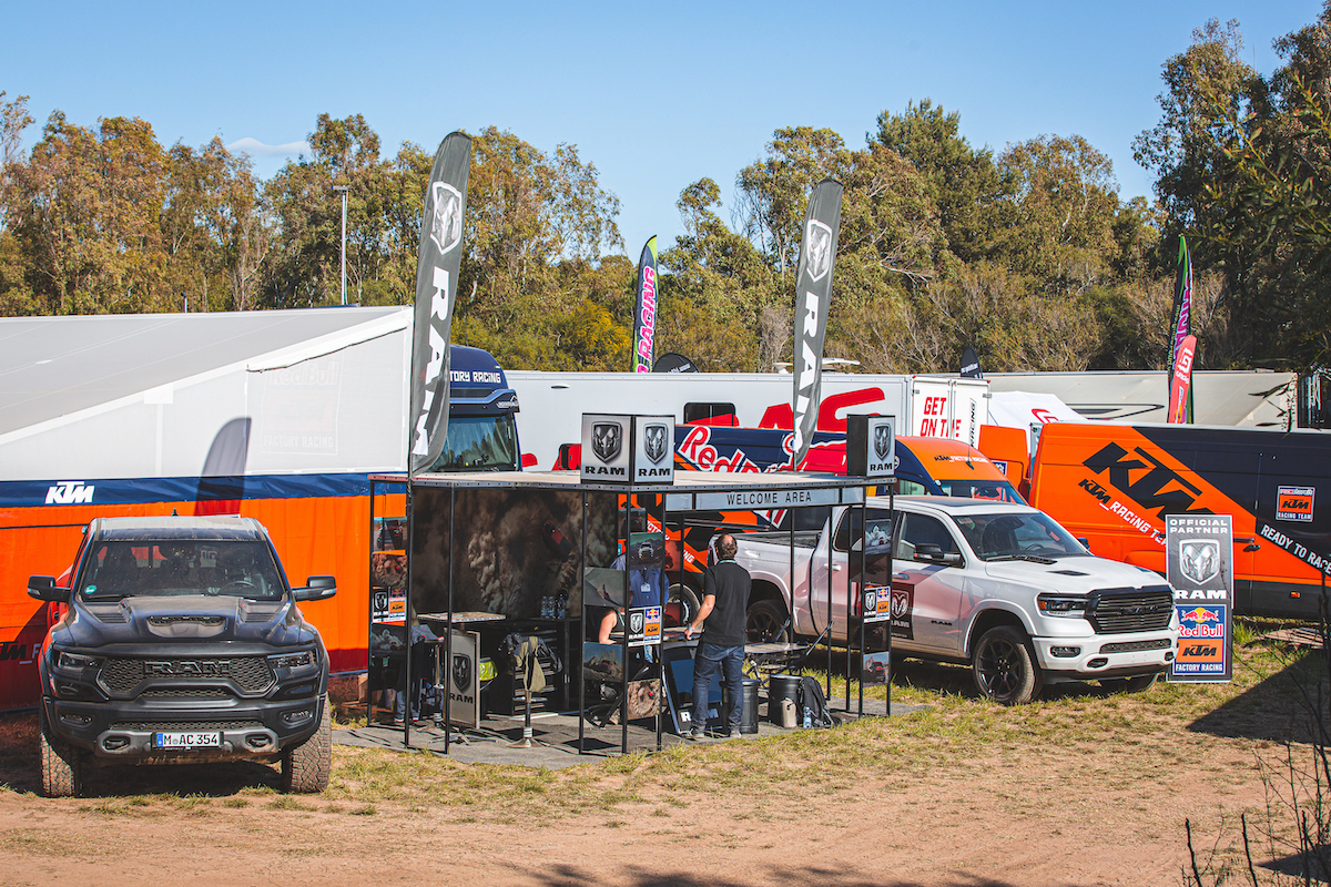 RAM al fianco di Red Bull KTM Factory Racing con i suoi RAM 1500 RAM al fianco di Red Bull KTM Factory Racing con i suoi RAM 1500