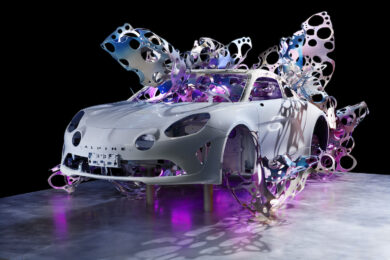 All’ Art Paris 2023, Alpine ha svelato “Metamorphosis”