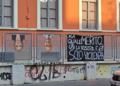 Meloni a testa in giù, studenti del Carducci puniti con “lavori umilianti”