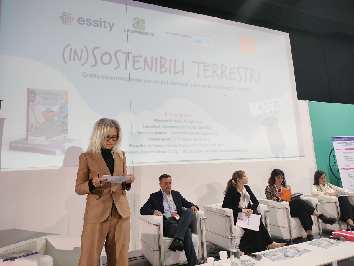 Essity e Legambiente presentano (IN)SOSTENIBILI TERRESTRI Essity e Legambiente presentano (IN)SOSTENIBILI TERRESTRI