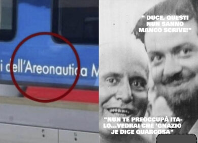 Balbo: “Duce, questi nun sanno manco scrive!”- Ironia social