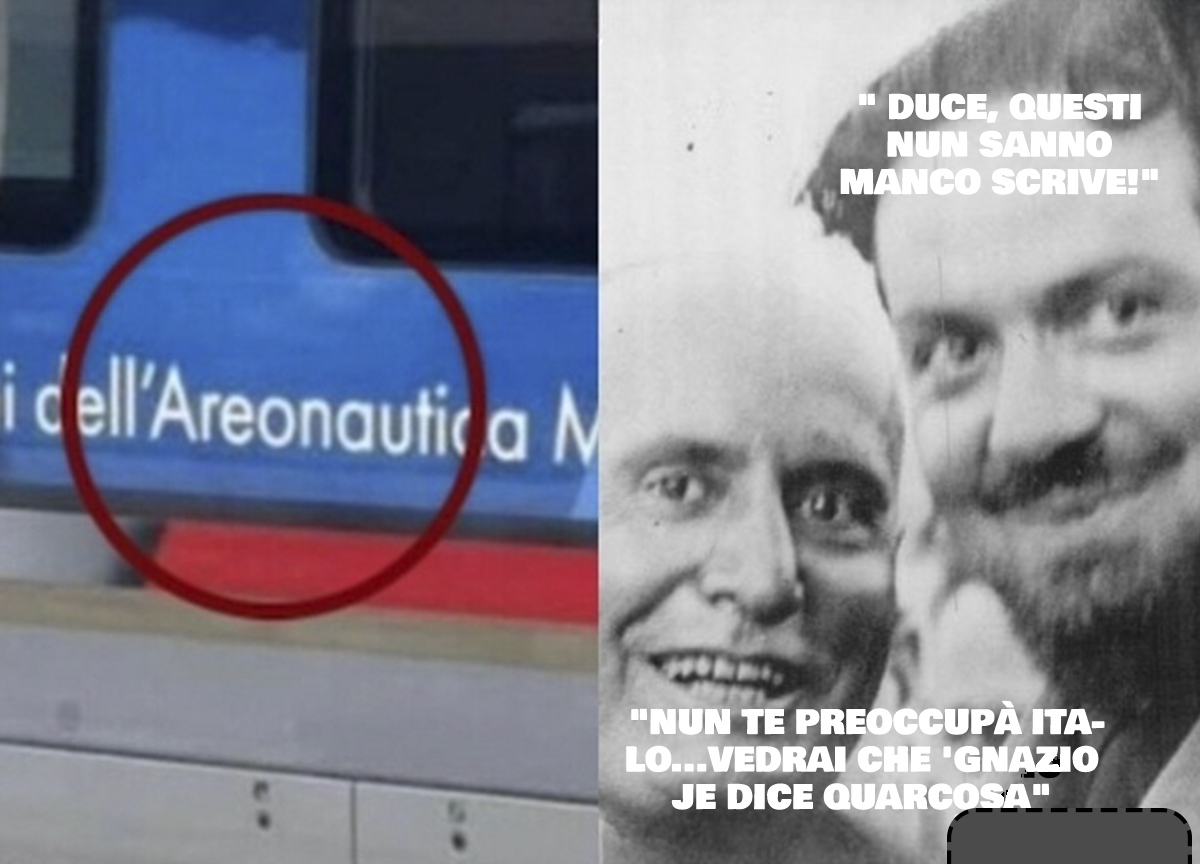 Balbo: “Duce, questi nun sanno manco scrive!”- Ironia social Balbo: “Duce, questi nun sanno manco scrive!”- Ironia social