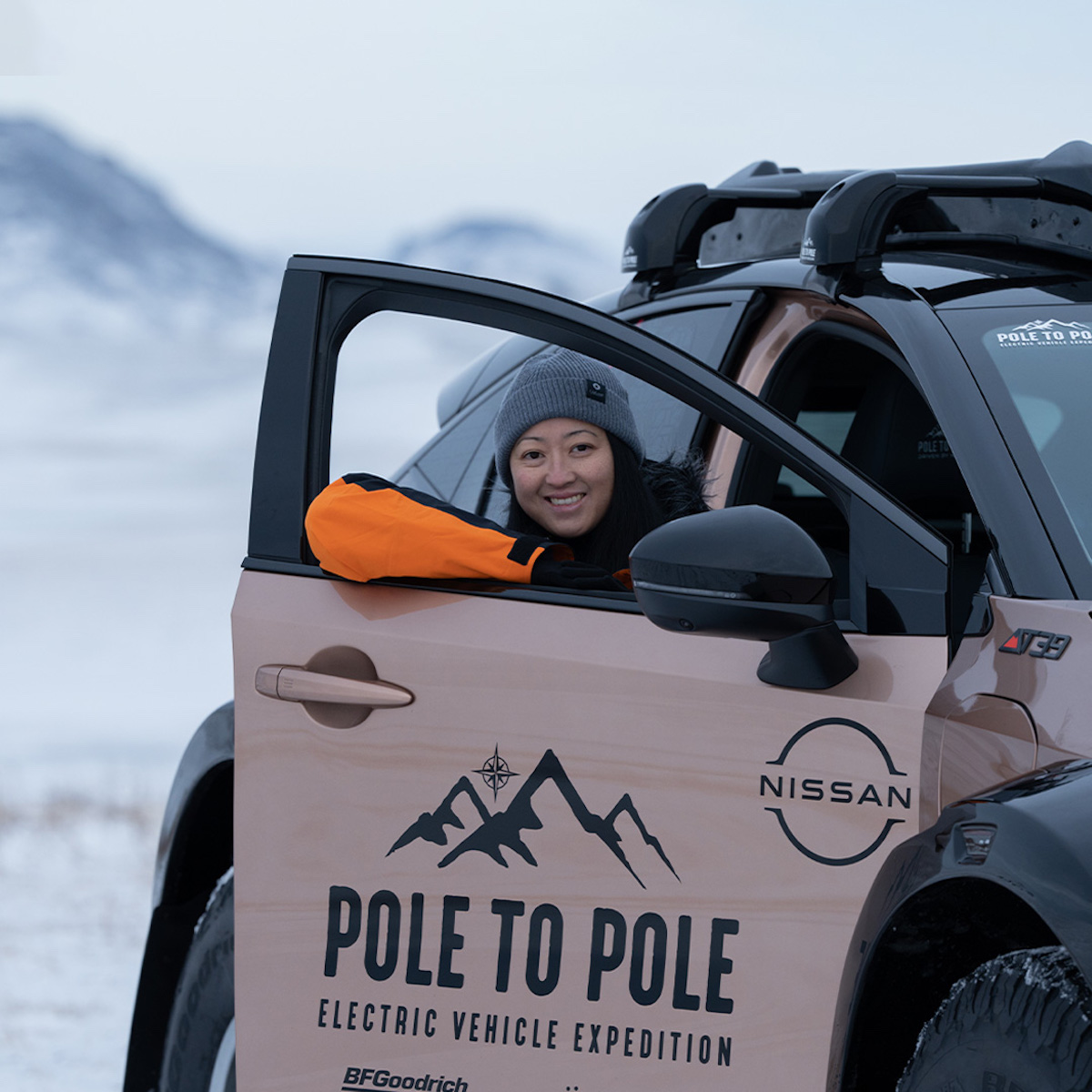Al via Pole to Pole, il viaggio di Nissan Ariya dal Polo Nord al Polo Sud Al via Pole to Pole, il viaggio di Nissan Ariya dal Polo Nord al Polo Sud