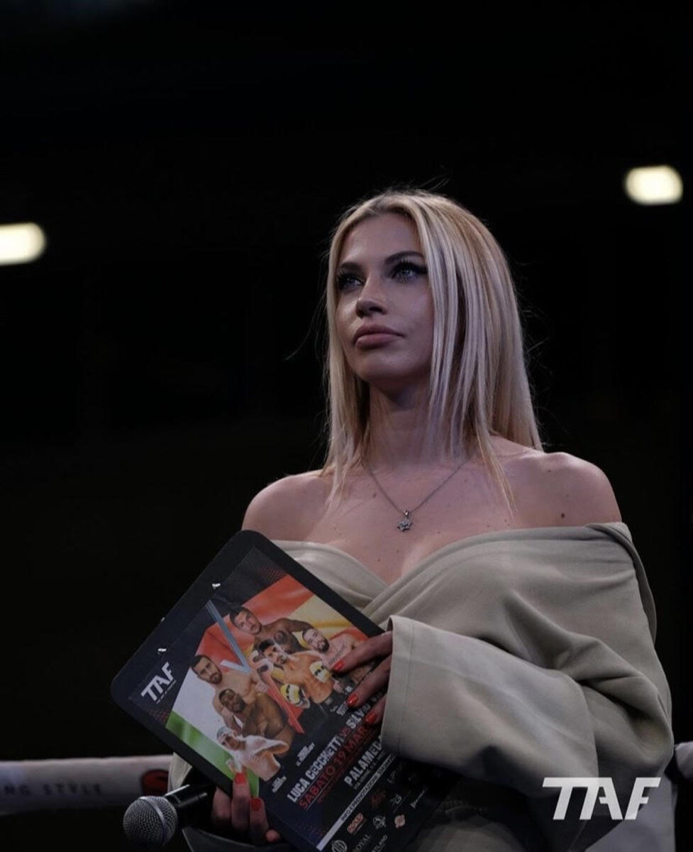 Francesca Agnati, Diletta Leotta di kickboxing-pugilato. “Non è vero che in Italia si parla solo di calcio”